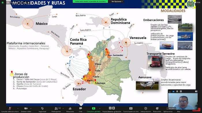 Cooperación entre América Latina y Europa frente al narcotráfico